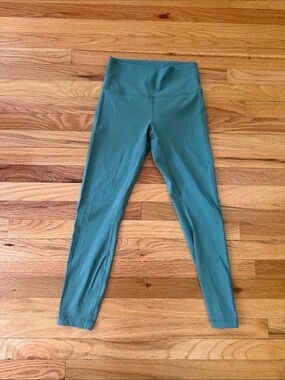 Wunder Under High-Waist Teal Green Active Leggings